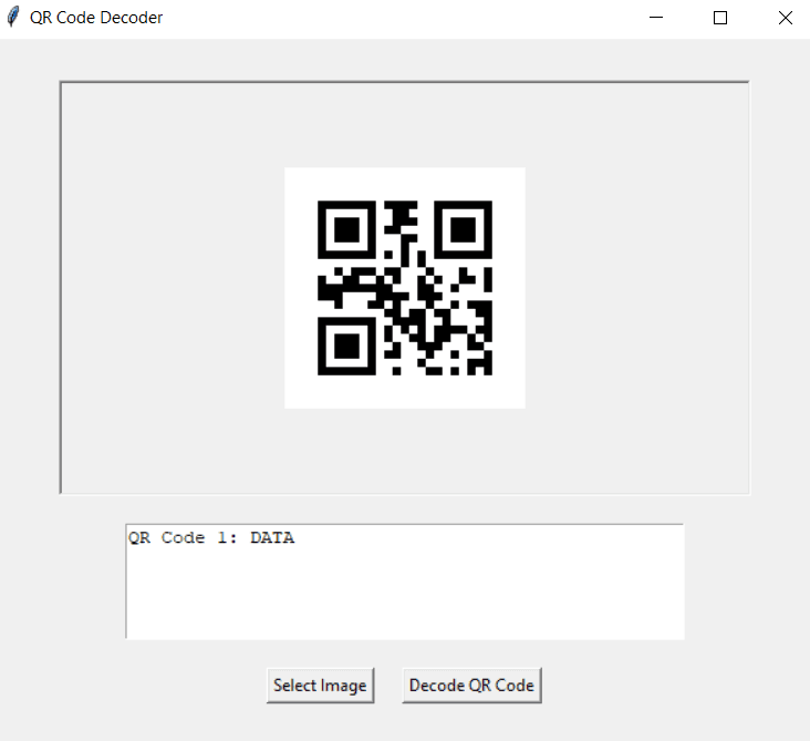 Python QR Code Decoder preview